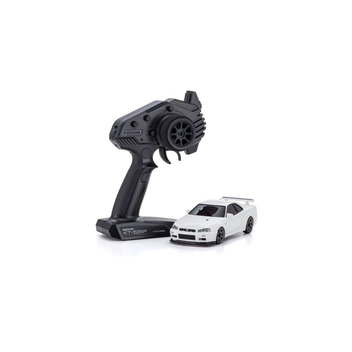 Kyosho 1 28 RC MINI-Z NISSAN SKYLINE GT-R R34 V.specⅡNür White Readyset ...