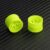 Pair of lime green RC car wheel rims