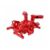 3Racing Sakura SAK-D6808/RE Belt Drive Bulkhead for Auper D6 - Red