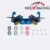 Nexx Racing blue RC suspension with springs