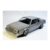 Silver classic two-door coupe model car
