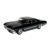 Black vintage American muscle car