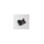 Black microcontroller development board on white background