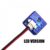 Blue EZLAP LED module with connector wires