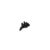 Small black pan-head screws on white background