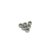 Set of six small metal ball bearings